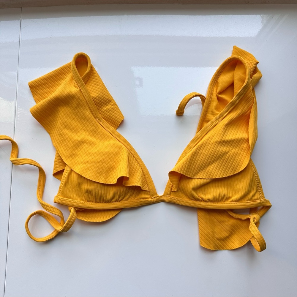 Eberjay Yellow Bikini Top